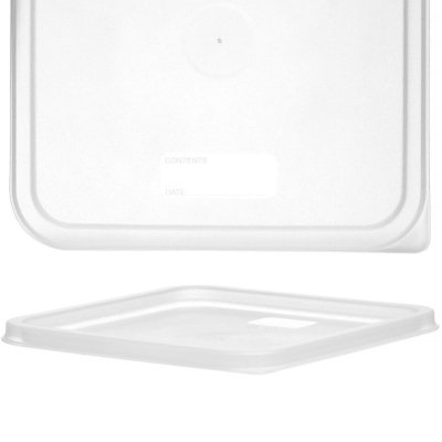 Pokrywka do pojemnika na żywność transparentna 235 x 235 mm - Hendi 870983