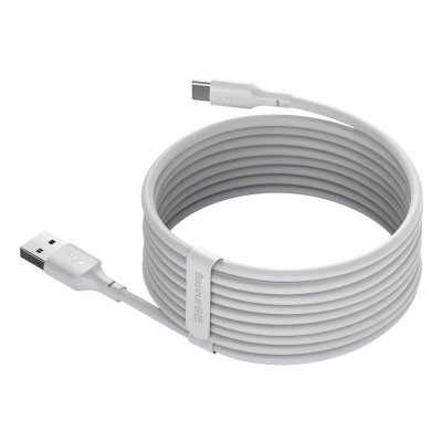 2x kabel USB USB-C szybkie ładowanie Power Delivery Quick Charge 40 W 5 A 1.5 m biały
