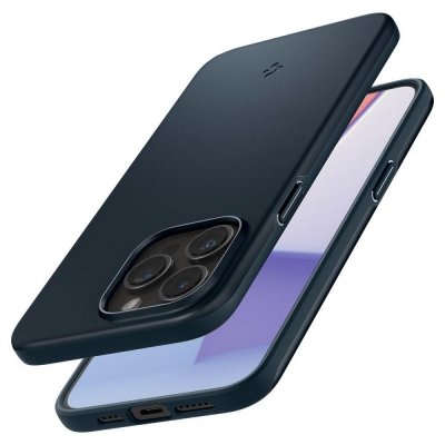Etui ochronne do iPhone 15 Pro Max Thin Fit czarny metal