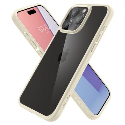 Etui Ultra Hybrid na iPhone 15 Pro Max beżowe