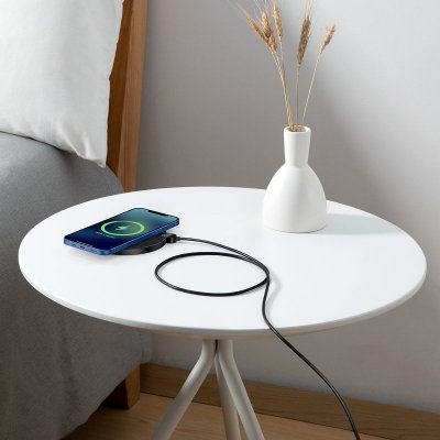 Ładowarka indukcyjna Digital LED Display Gen 2 15W USB-C - czarna