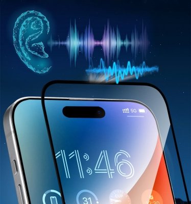 Szkło ochronne hartowane Corning Eyecare na iPhone 16 Pro