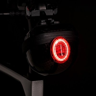 Torba rowerowa sztywna kufer podsiodłowy hard shell 0.4l - czarna