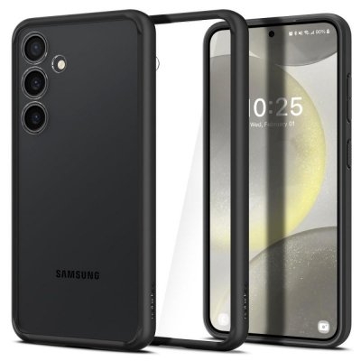 Etui plecki na Samsung Galaxy S24 Ultra Hybrid - czarny mat