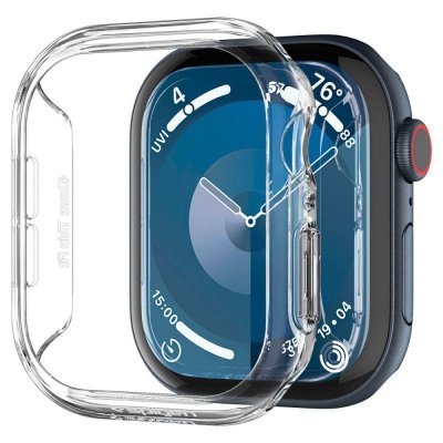 Etui na zegarek Apple Watch 10 42 mm Thin Fit - przezroczyste