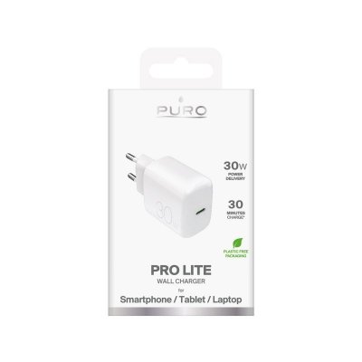 Ładowarka sieciowa USB-C 30W - biała