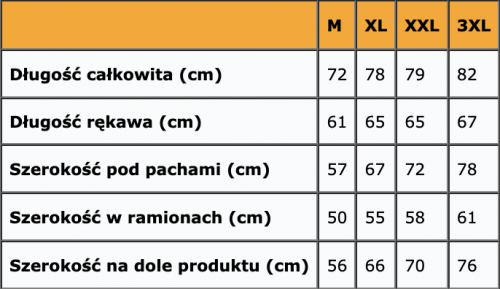 Kurtka robocza zimowa 100 bawełna-ocieplana- mocna kurtka meska-od FIRI : Nazwa własna koloru - Beżowy, Rozmiar - 3XL