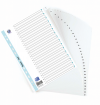 PRZEKŁADKI 1-31 A4 OXFORD 100204793 BIAŁE PP 120MIC