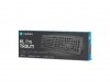 NATEC KLAWIATURA TROUT SLIM CZARNA USB
