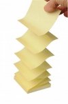 KARTECZKI SAMOPRZYLEPNE 76X76MM 3M POST-IT® Z-NOTES R330-1B ŻÓŁTE 6X100 KART