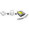 KARTECZKI SAMOPRZYLEPNE CARNIVAL, 76X76MM 3M POST-IT® SUPER STICKY Z-NOTES 6X90 KART