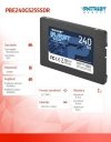 PATRIOT SSD 240GB BURST ELITE 450/320MB/S SATA III 2.5