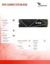 ADATA DYSK SSD XPG GAMIX S70 BLADE 1TB PCIE 4X4 7.4/5.5 GBS