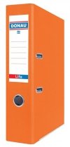 SEGREGATOR A4 DONAU LIFE 75MM POMARAŃCZOWY NEON