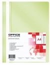 SKOROSZYT A4 OFFICE PRODUCTS MIĘKKI JASNOZIELONY PP 100/170MIKR