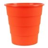KOSZ NA ŚMIECI 16L OFFICE PRODUCTS POMARAŃCZOWY PLASTIK