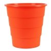 KOSZ NA ŚMIECI 16L OFFICE PRODUCTS POMARAŃCZOWY PLASTIK