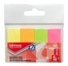 ZAKŁADKI INDEKSUJĄCE PAPIEROWE 20X50MM OFFICE PRODUCTS MIX KOLORÓW NEON 4X50 SZT