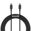 Kabel USB-C do USB-C Baseus Superior Series, 100W, 1m (czarny)