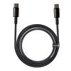 Kabel USB-C do USB-C Baseus Tungsten Gold, 100W,  2m (czarny)