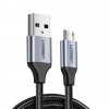 KABEL USB DO MICRO USB UGREEN US290 QC 3.0 2.4A 1M (CZARNY)