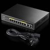 CUDY PRZEŁĄCZNIK GS1010PE 8XGE POE+ 120W 2XGB UPLINK