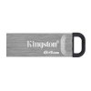 KINGSTON USB FLASH DISK, USB 3.0, 64GB, DATATRAVELER(R) KYSON, SREBRNY, DTKN/64GB, USB A, Z OCZKIEM NA BRELOK