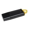 KINGSTON USB FLASH DISK, USB 3.0, 128GB, DATATRAVELER EXODIA, CZARNY, DTX/128GB, USB A, Z OSŁONĄ