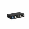 EXTRALINK SWITCH EUROS V2 6 PORTÓW POE SWITCH 4X PORTY 10-100MBPS POE + 2X PORTY UPLINK 802.3AF 60W