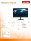 LENOVO MONITOR 31.5 CALA THINKVISION P32PZ-30 63E5GAT2EU