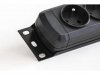 ARMAC LISTWA PRZECIWPRZEPIĘCIOWA M12/16A RACK 19'' 1.5M CZARNA (12 GNIAZD)