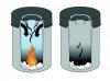 KOSZ NA ŚMIECI OKRĄGŁY Z GŁOWICĄ GAŚNICZĄ 60L DURABLE SAFE 330701 CZARNY