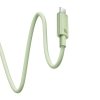 Kabel szybko ładujący Baseus USB-C do USB-C Habitat Series 100W, 1m (zielony)