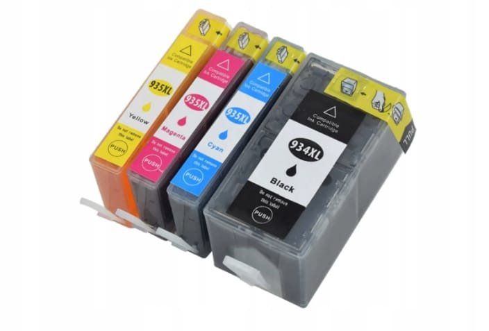 4 x TUSZ DO HP OFFICEJET 6812 6815 6820 6822 6825