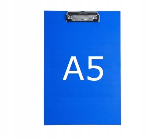 DESKA CLIPBOARD Z KLIPSEM PODKŁADKA A5 NIEBIESKA