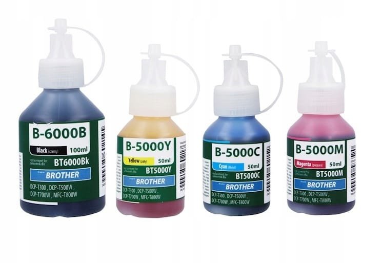 4x TUSZE DO BROTHER DCP-T300 DCP-T500W
