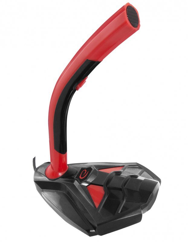 ESPERANZA MIKROFON GAMING PREDATOR CZERWONY