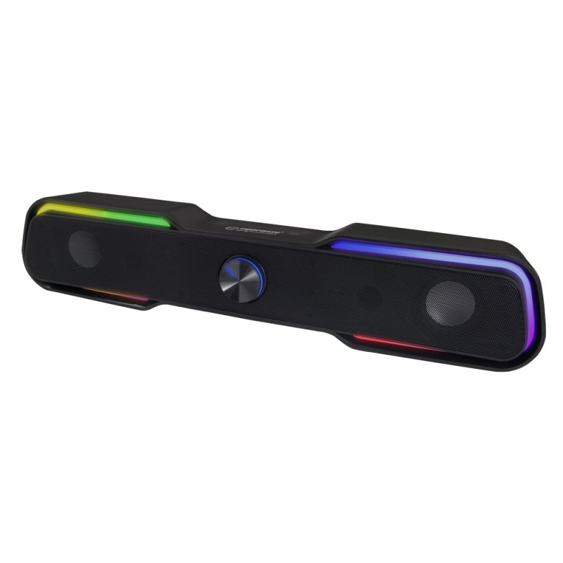 ESPERANZA GŁOŚNIK USB/SOUNDBAR LED RAINBOW APALA