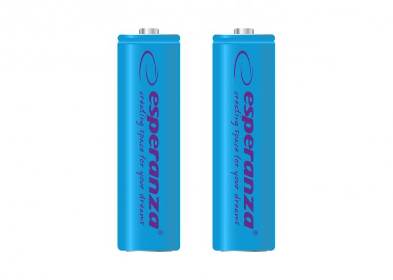 ESPERANZA AKUMULATORKI NI-MH AA 2000MAH 2SZT. NIEBIESKIE