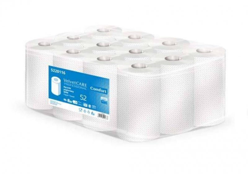 RĘCZNIK PAPIEROWY rolka Velvet Care - 6 rolek MAXI