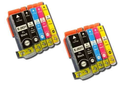10x TUSZE EPSON Expression Premium XP-510 XP-520