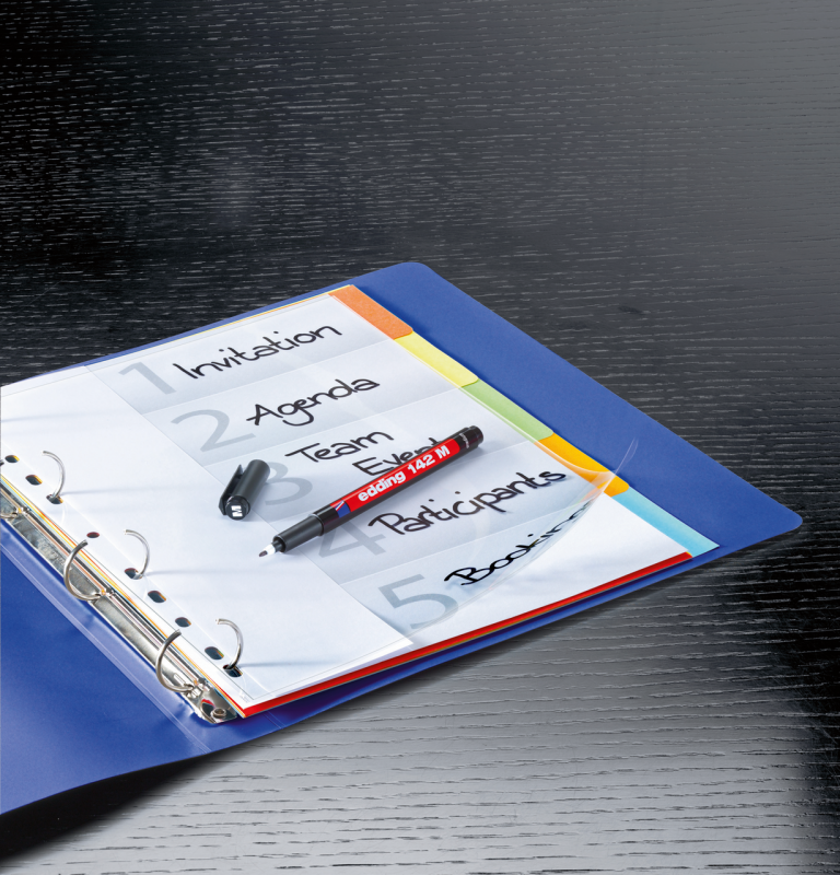 FOLIOPIS EDDING 142 M NIEBIESKI 1MM
