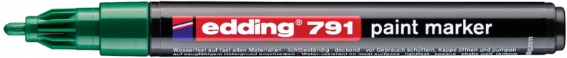 MARKER OLEJOWY EDDING 791 ZIELONY 1-2MM