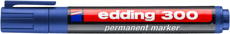 MARKER PERMANENTNY EDDING 300 NIEBIESKI 1.5-3MM