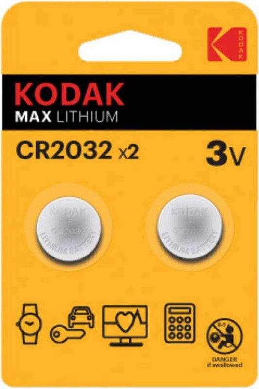 BATERIA LITOWA CR2032 KODAK MAX LITHIUM 30417687 2SZT