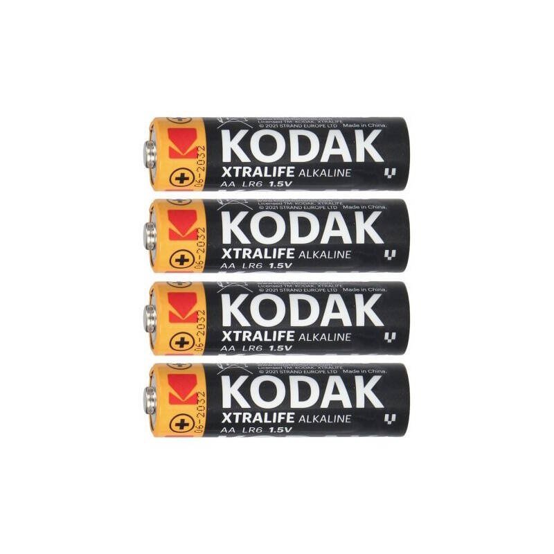 BATERIA ALKALICZNA AA KODAK XTRALIFE ALKALINE 30411777 4SZT