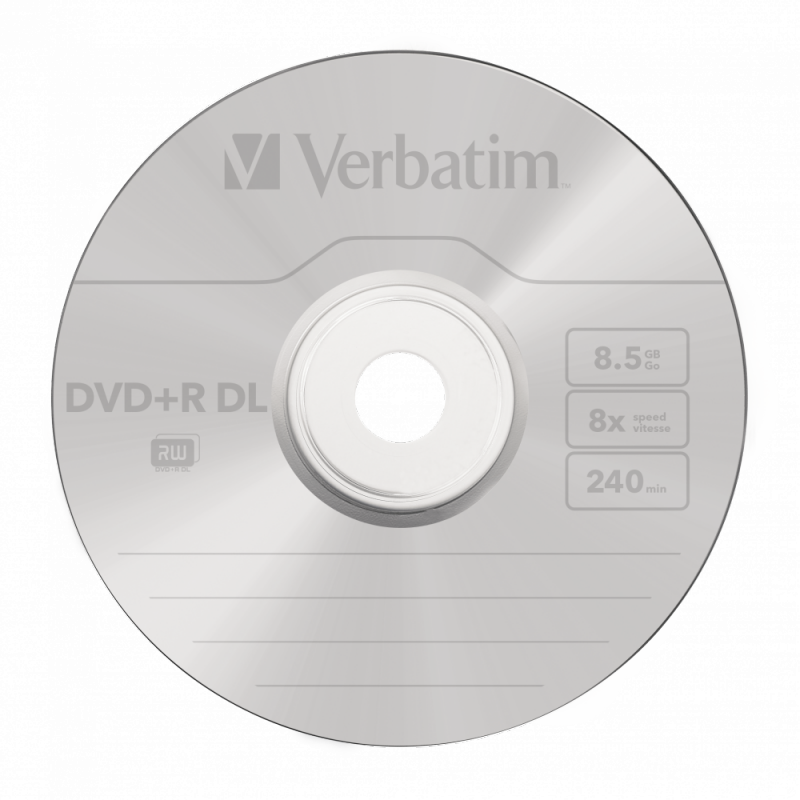 PŁYTA DVD+R 8,5GB 8X VERBATIM DATALIFE PLUS 43541 JEWEL 5 SZT.