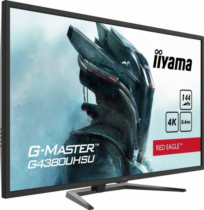 IIYAMA MONITOR 43 CALE G4380UHSU-B1 4K, VA, 2XHDMI, DP, 0,4MS, 550CD/M2, USB3.0