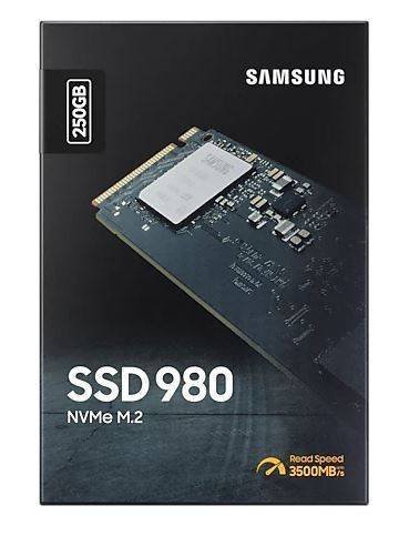 SAMSUNG DYSK SSD 980 250GB GEN3.0X4 NVMEMZ-V8V250BW