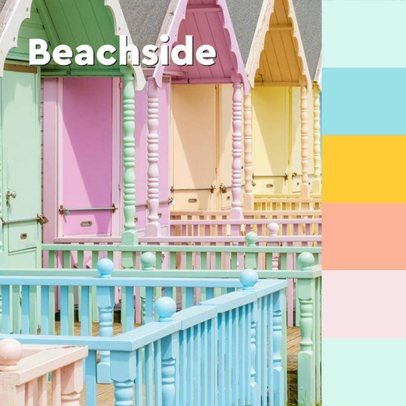 KARTECZKI SAMOPRZYLEPNE BEACHSIDE, 76X76MM 3M POST-IT® BEACHSIDE 6X100 KART